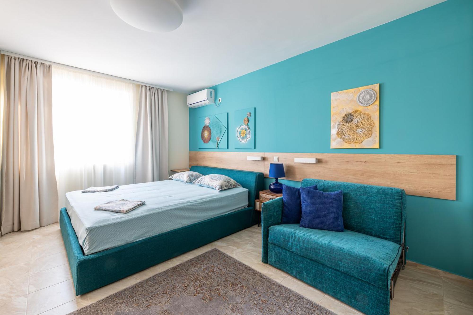 Appartement Turquoise à Pomorie Extérieur photo